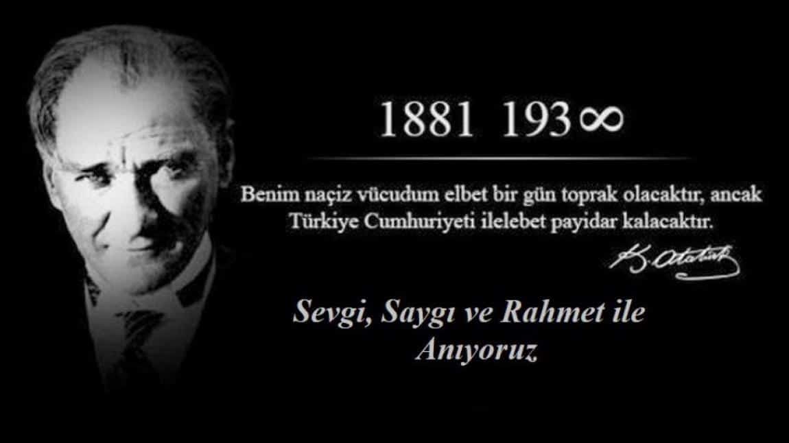 10 Kasım Atatürkü Anma Etkinlikleri